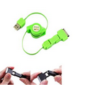3 in 1 Retractable USB cable